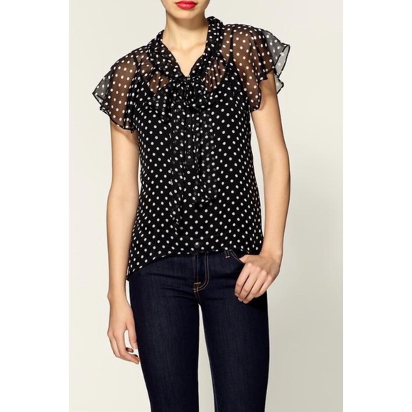 Ya Los Angeles Tops - 🎉🎉 HP 🎉🎉 top dot with tie 🐾